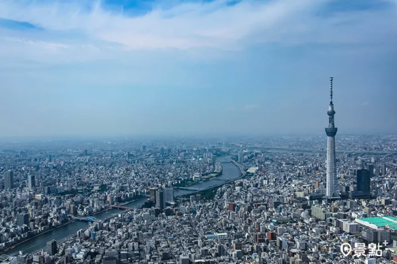 到日本東京乘上私人直升機，以更獨特的方式欣賞東京的城市面貌。