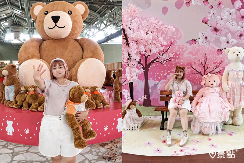 亞洲最大的小熊博物館在台中外埔新開幕，有3000隻泰迪熊可愛造景！(圖／moon_haha，以下同)