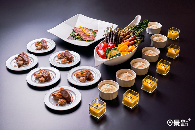 歐風館自助餐廳強勢升級，日法料理職人手作澎湃上桌。
