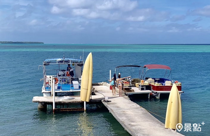 Bikini Island 海域夢幻海景。