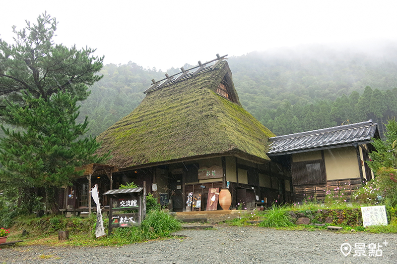 日本現存三大茅葺屋集落之一的京都美山町合掌村。（圖／景點+ Rhoda）