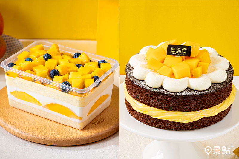 BAC「鮮芒果奶油起司盒」、「百鑲鮮芒果蛋糕」季節限定黃金陣容 搶攻夏日舞台C位 ！（圖／BAC，以下同）