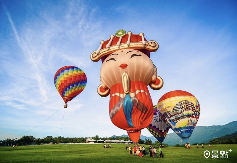 媽祖造型熱氣球是台灣第6顆造型熱氣球。（圖 / tintinghi，以下同）