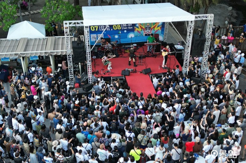 雲林海洋音樂祭在7月底8月初連續兩個周末舉辦。(圖／雲林縣政府，以下同）