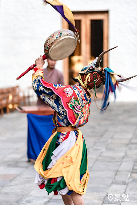 擁有濃厚宗教色彩的不丹。