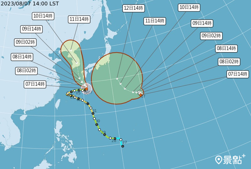 蘭恩颱風估週二生成！西南氣流低壓帶影響雨區擴大 北部好天氣拜拜
