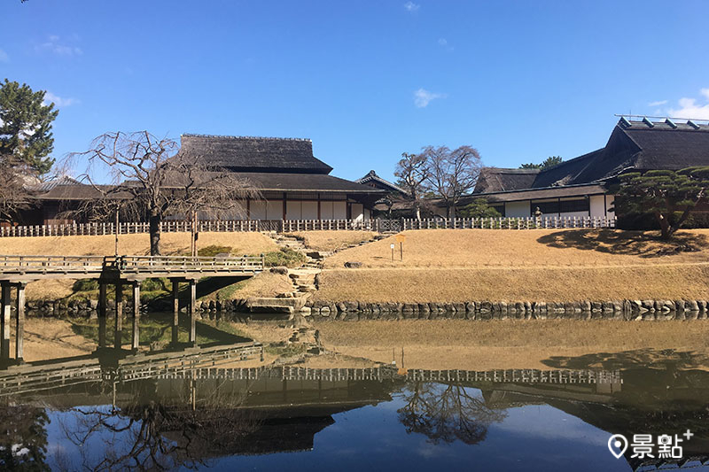 日本三名園之一的「岡山後樂園」。（圖／景點+ Rhoda）
