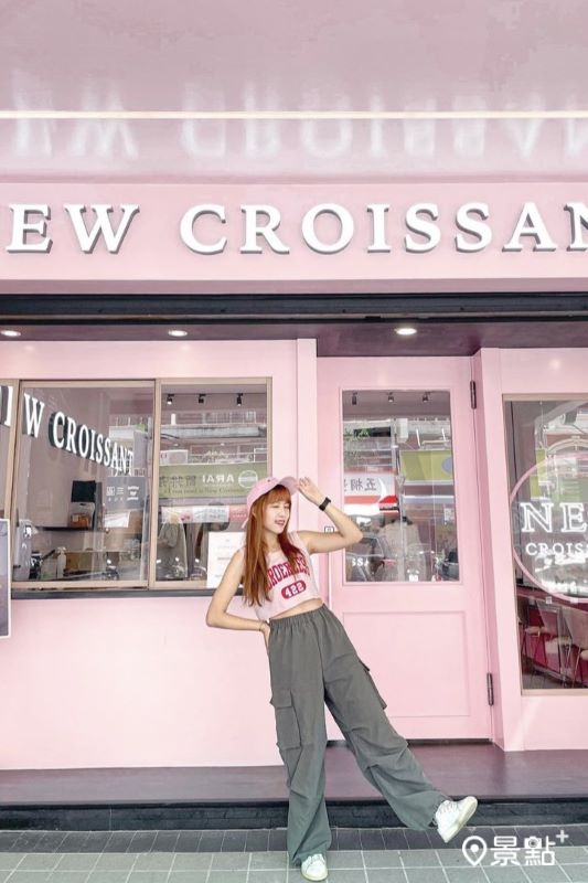 牛頌New Croissant南屯向興店門前非常好拍。（圖／goodcimd1，以下同）