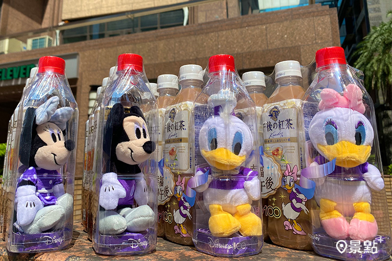 「午後の紅茶」超萌4款迪士尼瓶中娃娃於小7獨家開賣！