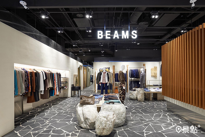 BEAMS台灣首間正裝型態店東區獨家）。