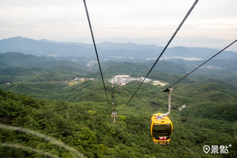 大邱八公山纜車。