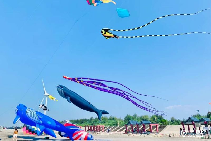 風轉大安海風箏藝術。（圖／台中市政府，以下同）