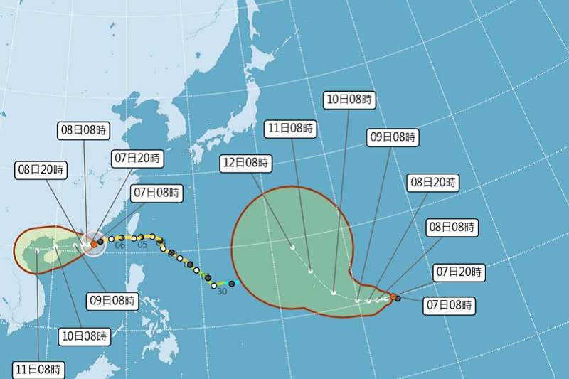 15號颱風布拉萬將生成！雙十國慶連假天氣不穩定概況先看