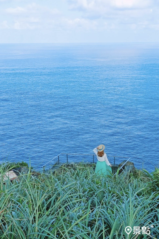 在龍洞灣岬步道觀景台上可捕捉無死角海景美照。（圖／summer6639，以下同）