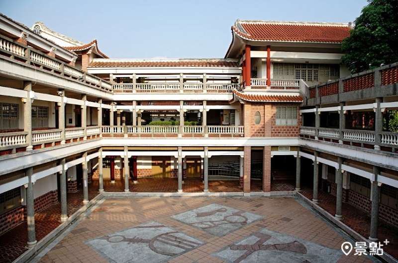 南北管音樂戲曲館採中國庭院建築，是彰化縣內最具特色的文物館。