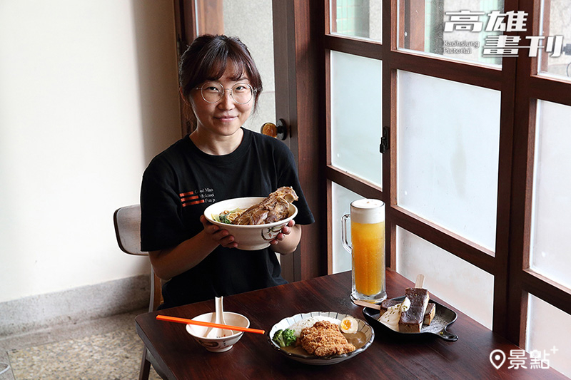 楊宅食事所餐飲種類選擇多元，希望到店裡的人宛如回家般輕鬆用餐。