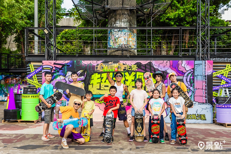 2023後街文化祭《超群體》活動中的滑板體驗獲得良好成果。