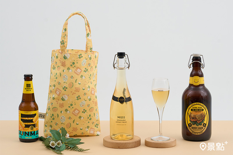 金色三麥攜手印花樂打造 100% 由回收寶特瓶製成的環保手工提袋。