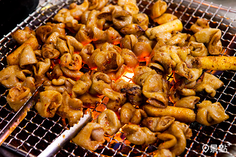 韓國大邱必吃美食「烤腸」。