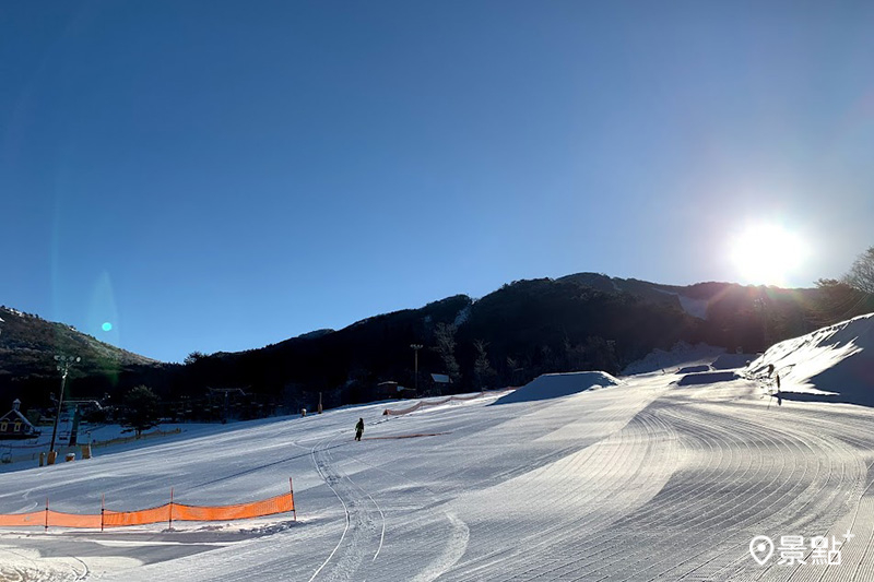 廣闊視野是Utopia Saioto滑雪場的一大特色。