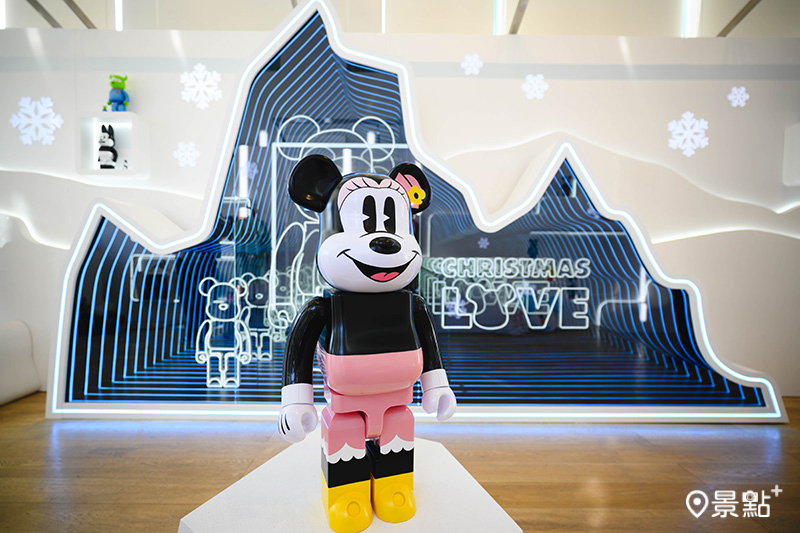 期間限定店推出BE@RBRICK Gingerbread Mickey Mouse及BE@RBRICK Olaf限定玩偶及周邊。