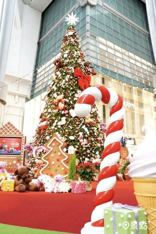 台北101聖誕樹。（圖／chih07090616，以下同）