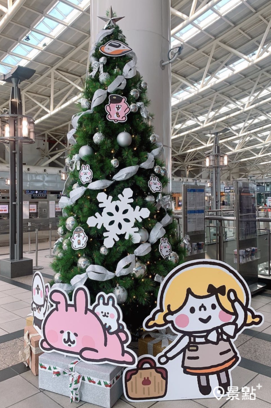 高鐵左營站卡娜赫拉主題聖誕樹。（圖／t0976272810）