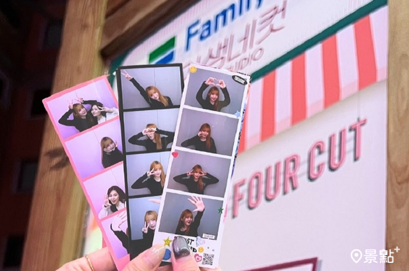 人生四格進駐便利商店！正宗韓系拍貼跟BLCAKPINK JISOO合照K-POP偶像同框這裡拍