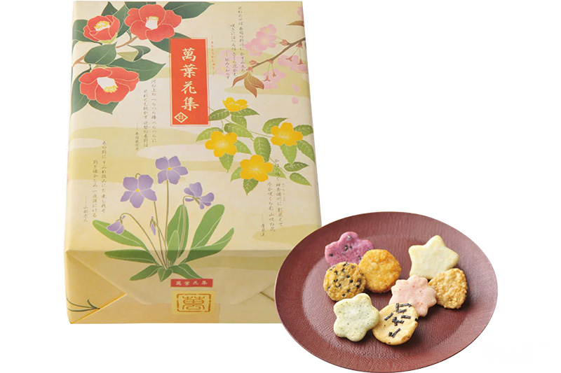 三州製菓 萬葉花集米果禮盒。