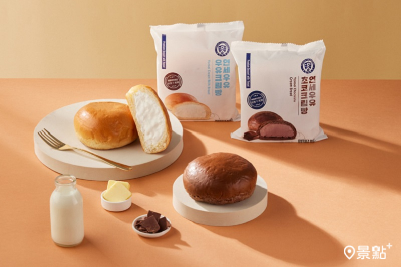 韓國超人氣甜點「延世生乳包」來台販售，超商就買得到。圖／上友，以下同