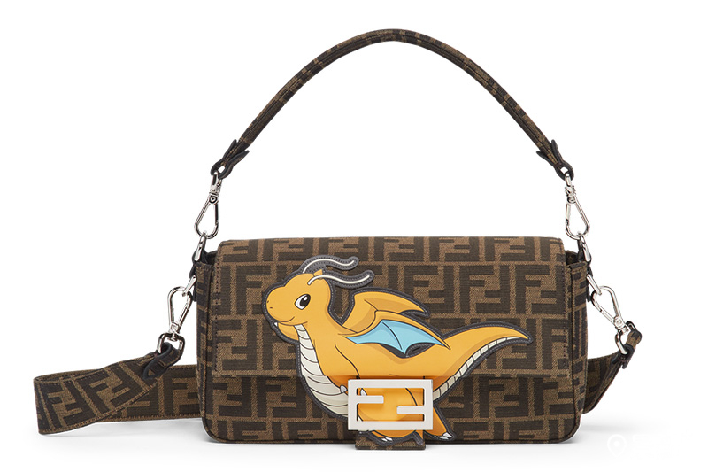 FENDI X FRGMT X POKÉMON聯名系列Baguette包款（新品上市，節慶限定）。