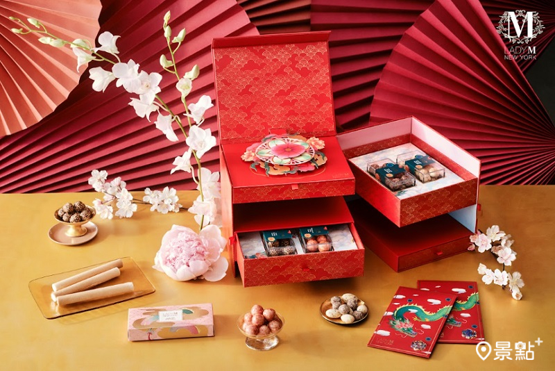 LADY M 祥龍賀歲新春禮盒開賣！專屬紅包袋卡片提袋質感喜氣滿滿