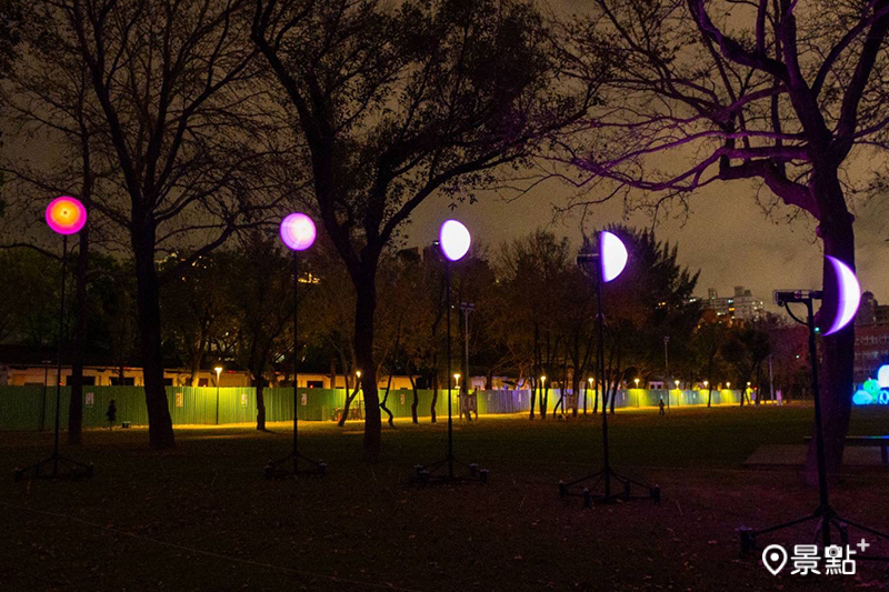 南昌森林運動公園燈區 觀月計畫。