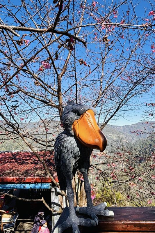 財伯觀光果園打卡吉祥物。（圖／財伯觀光果園）