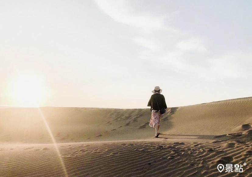 宛如走進撒哈拉沙漠般的孤寂美景。 (圖／miss9290)