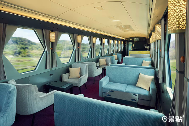 旅客可乘坐SPACIA X豪華觀景列車，將都會景緻到大自然的明媚風光一次收藏。