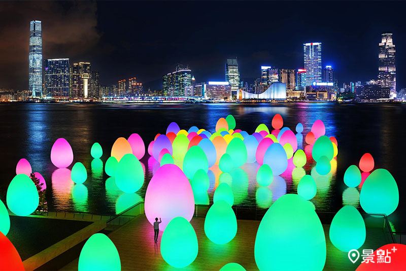 2024香港維多利亞港7大藝文盛事！teamLab數顆發光裝置藝術必追！（圖／香港旅遊發展局，以下同）