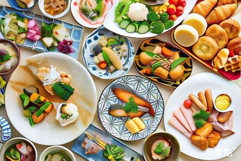 京都 Emion 酒店早餐以日式手作家常菜為主打特色。