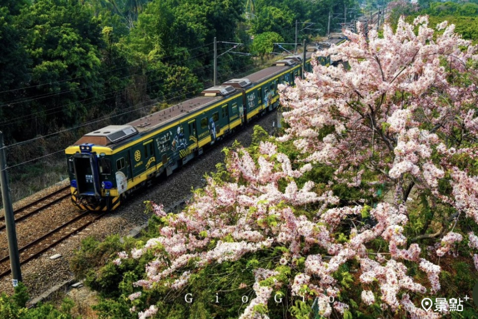 有「屏東鐵道文化祭」塗裝的列車。