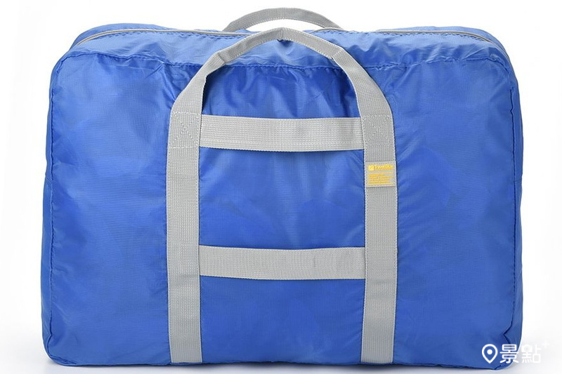 Travel Blue加大號折疊手提袋。