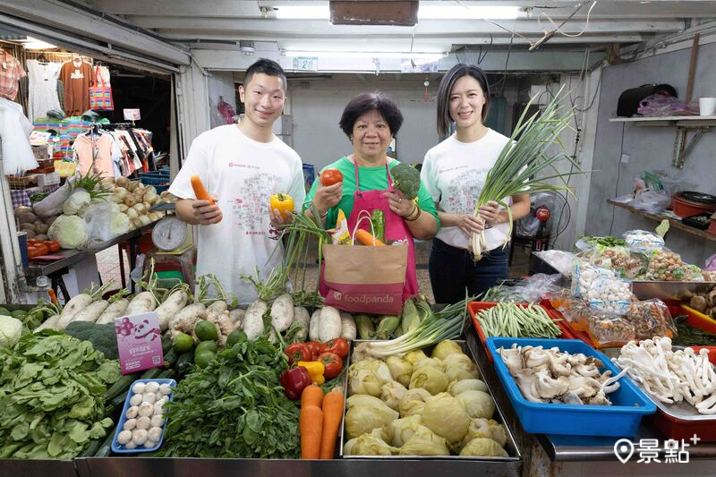 foodpanda 傳統市場外送包含肉品、海鮮、蔬果以及熟食料理等。