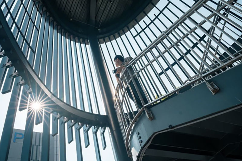 不同角度的特色樓梯建築充滿獨一無二的氛圍。（圖／chianmi.tw）