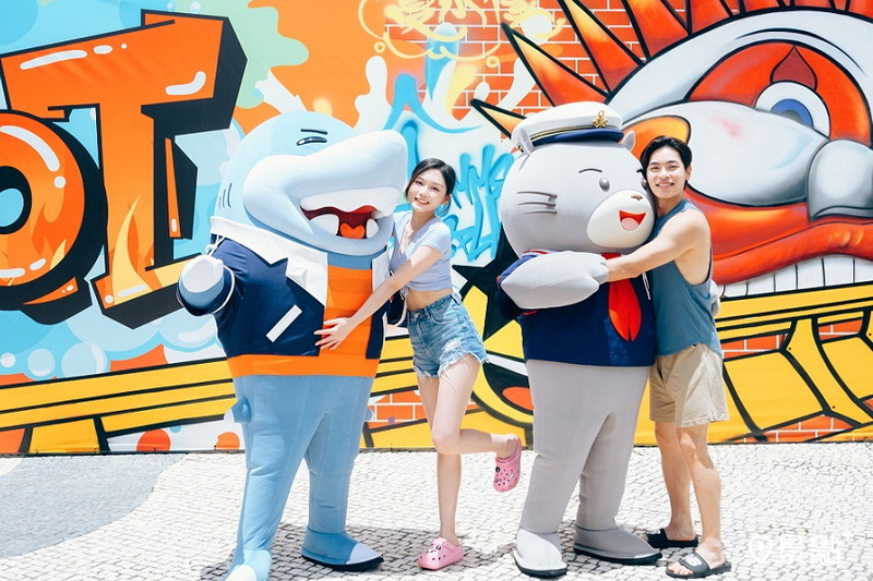 香港海洋公園設有集結多關卡的激玩障礙賽。