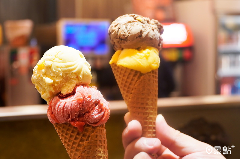 「馬辣」提供多達24種口味哈根達斯及莫凡彼冰淇淋。