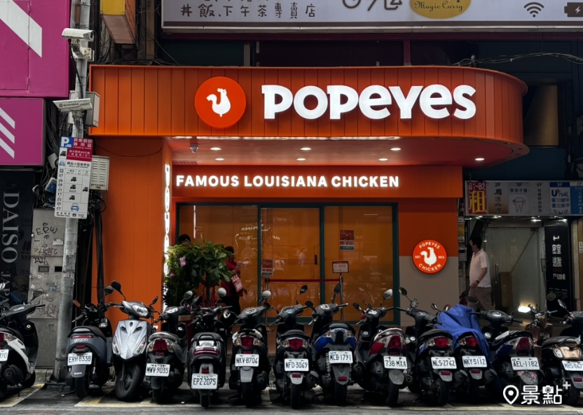 POPEYE台北首店外觀。