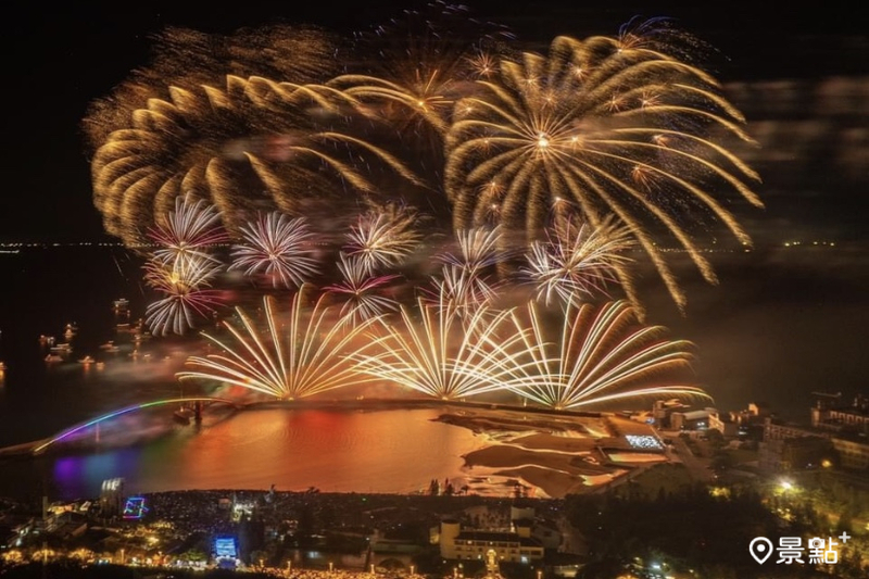 「2024澎湖國際海上花火節」於5/2到7/30展開。（圖 / 澎湖花火節）