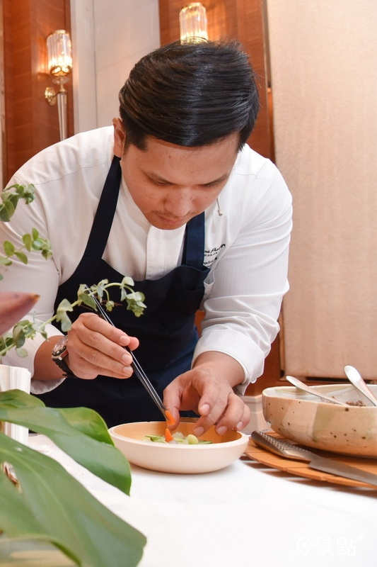 大倉久和大飯店特別邀請曼谷大倉新頤酒店的副主廚Phuvado打造新菜單。