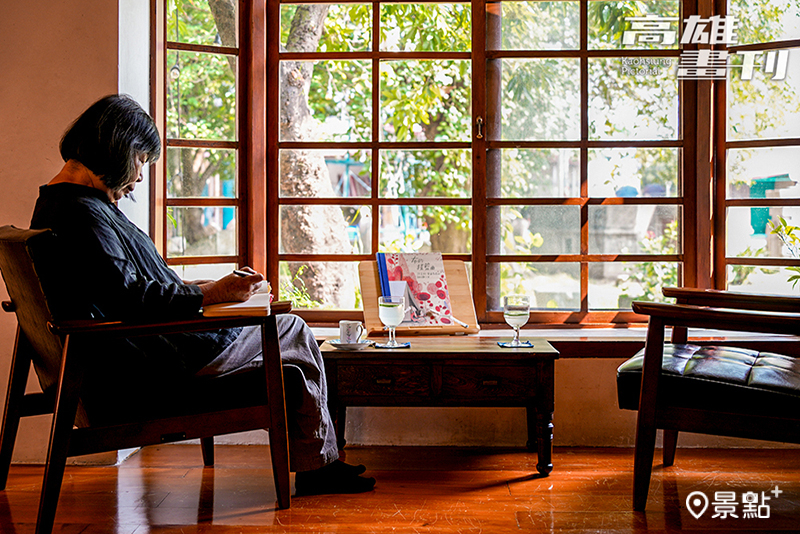 薛伯輝基金會執行長鍾蔡瑛珠表示，搖籃咖啡不僅能享受難得的休日小確幸，更歡迎帶家中長輩來，共同沉浸靜謐的日式氛圍。
