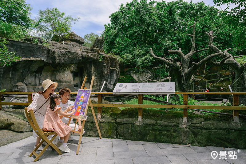 報名《熱情台灣》國際繪畫比賽 7/1-8/31期間可免費至台北市立動物園寫生。
