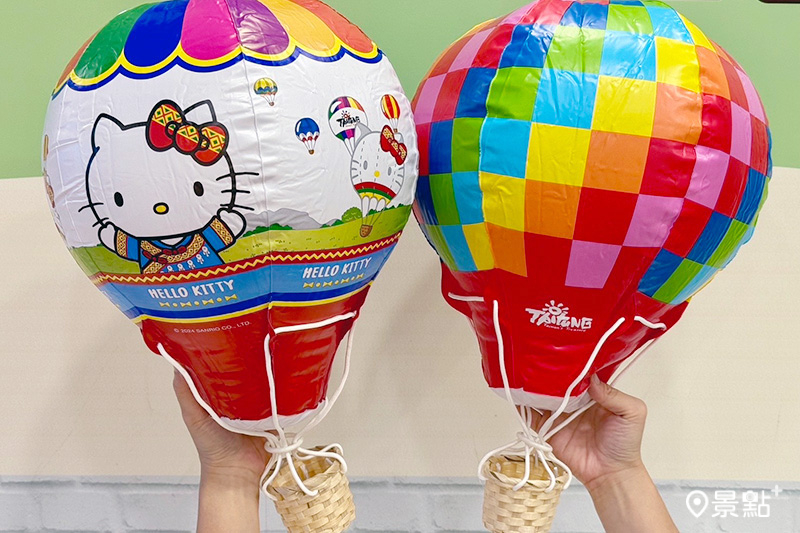 「2024年臺灣國際熱氣球嘉年華」台東限定7-ELEVEN販售三麗鷗官方授權小物 。（圖／7-ELEVEN，以下同）